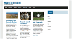 Desktop Screenshot of mountainflightproducts.com