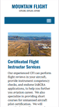 Mobile Screenshot of mountainflightproducts.com